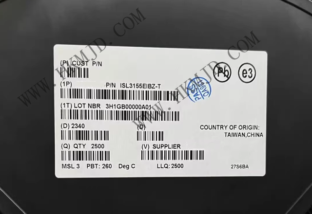 瑞薩電子 ISL3155EIBZ——高可靠性RS-485/RS-422收發(fā)器，帶16kV ESD保護功能