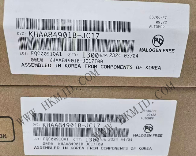 明佳達(dá)電子：KHAA84901B-JC17 高性能存儲芯片供應(yīng)商