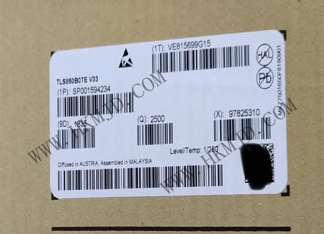 英飛凌 TLS850B0TE 高性能 3.3 V 低壓差線性電壓調(diào)節(jié)器