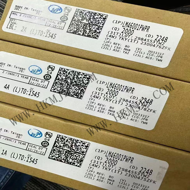 【技術資料】（TI）LM46001PWPR 3.5 至 60V、1A 同步降壓轉換器
